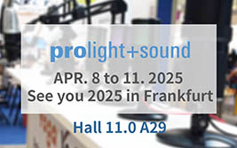 Yo-tronics、フランクフルトで開催されるProlight+Sound 2025に参加