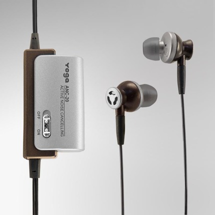 Fones de ouvido com cancelamento de ru&#xED;do ANC-20, fones de ouvido intra-auriculares