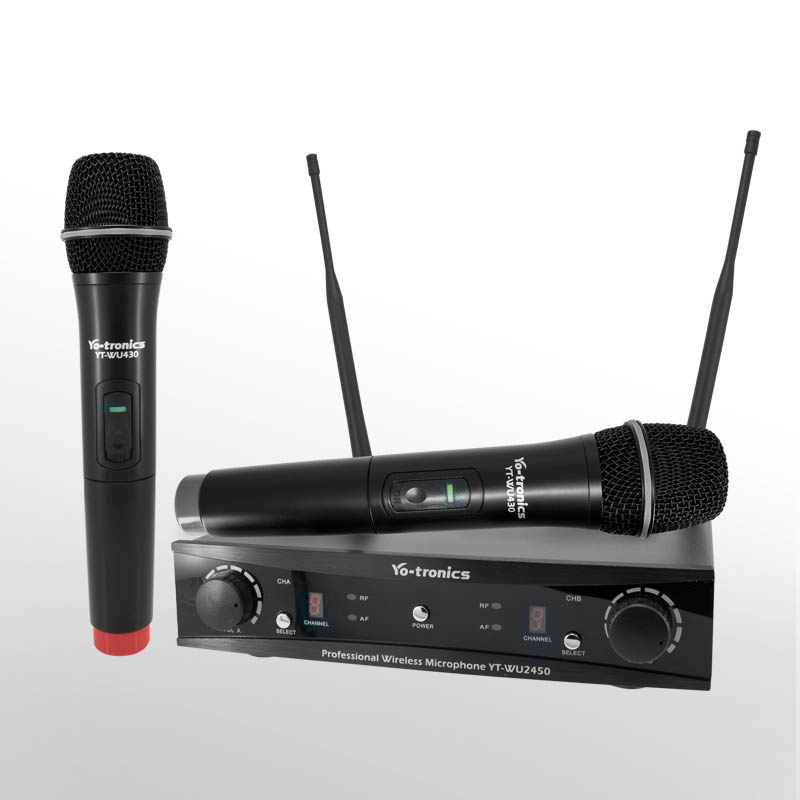 デュアルチャネルワイヤレスシステム、YT-WU2452 デュアルチャネルワイヤレスシステム、YT-WU2452