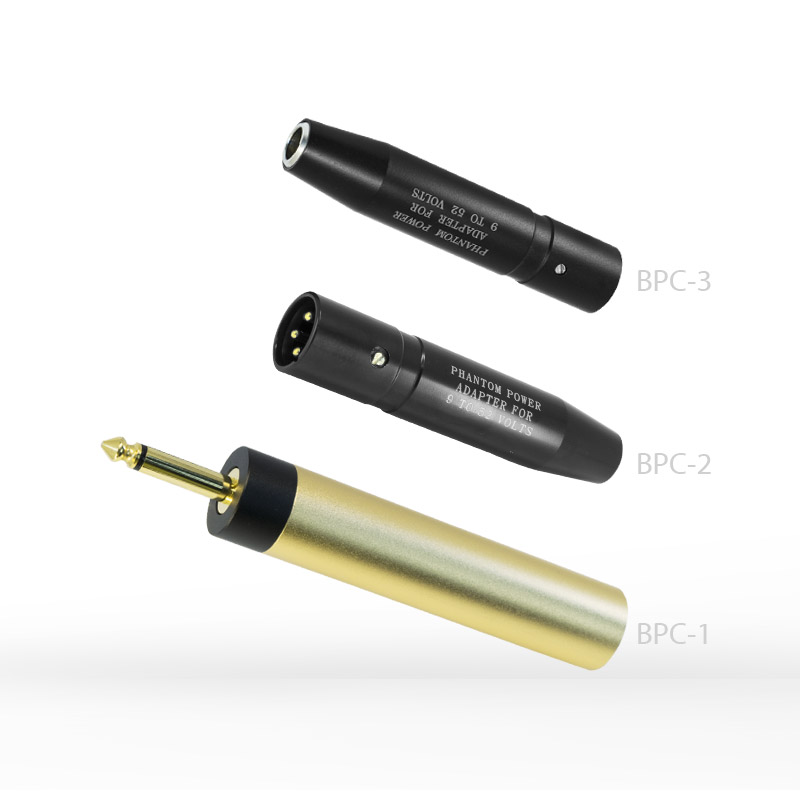 3種幻象電源轉接頭