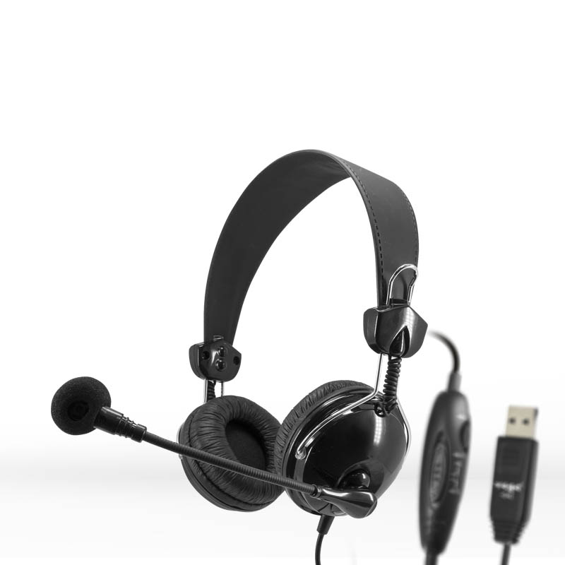 Fone de ouvido USB Skype com controle Vol, YTH-840muv