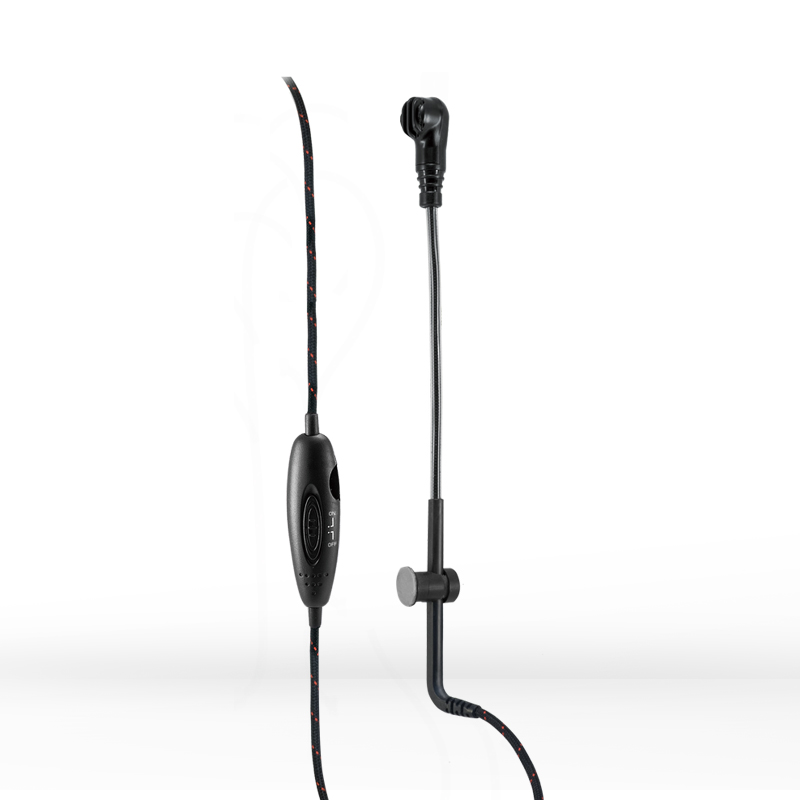 Microfone de haste adesiva ajustável