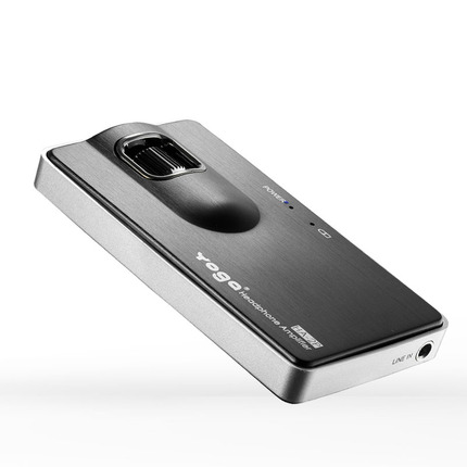 Portable metal headphone expander