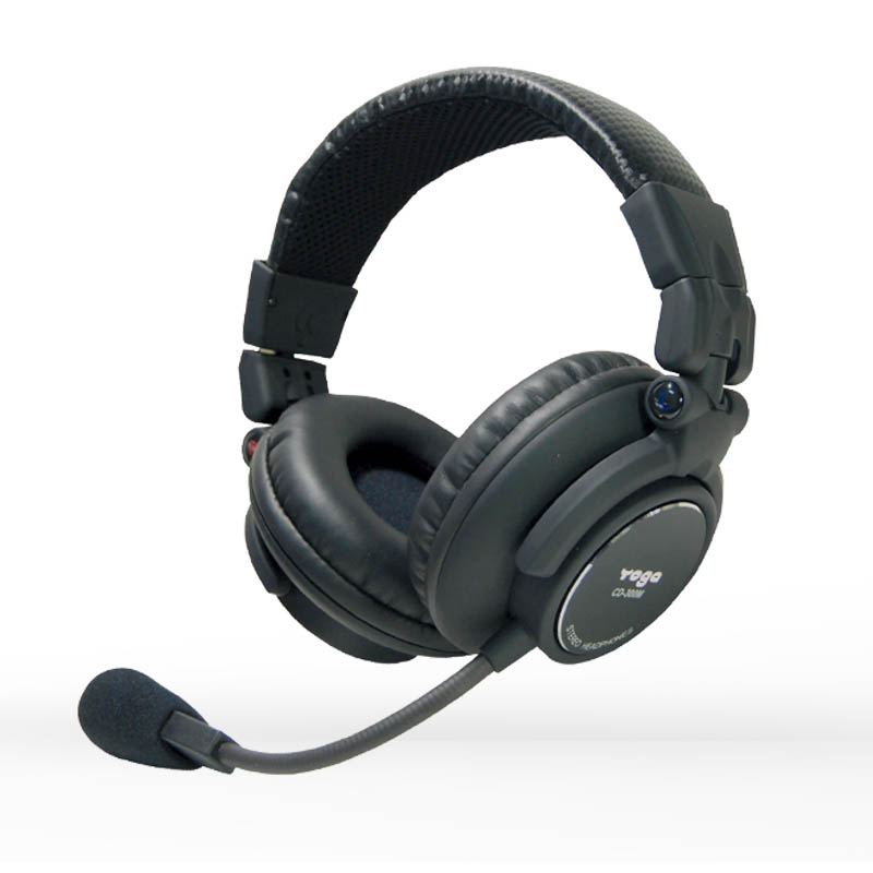 Fones de ouvido do sistema de intercomunicação