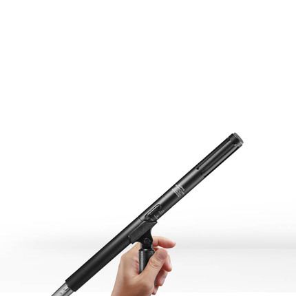 Camcoder, DSLR, condensador, microfone Shotgun