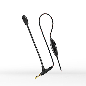 Microfone de haste removível