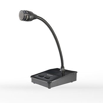 スイングコントロール付きページングマイク