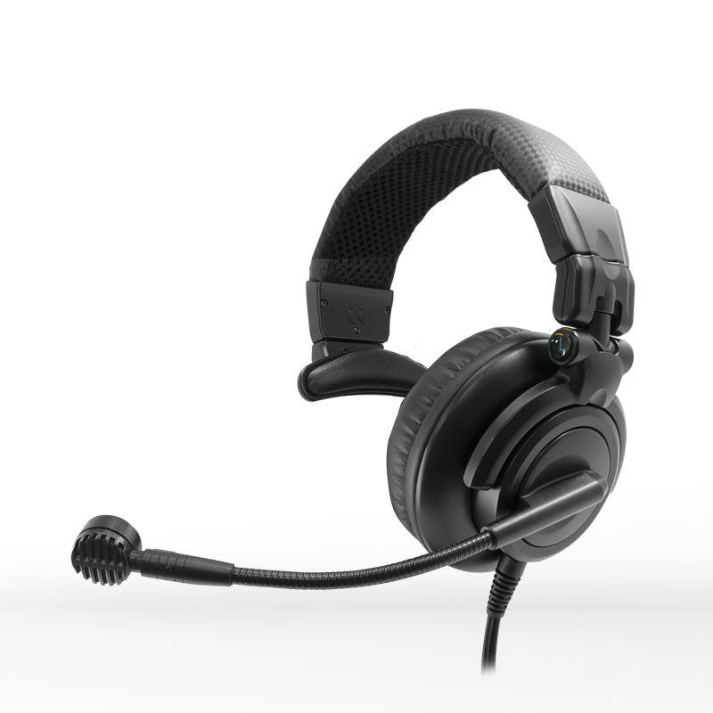Fones de ouvido de sistemas de intercomunicação de ouvido único