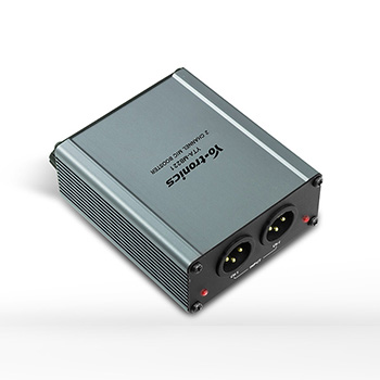 Amplificador de microfone de 2 canais YTA-MB221