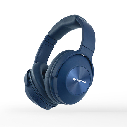 a blue ANC Headphones