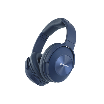 a blue ANC Headphones