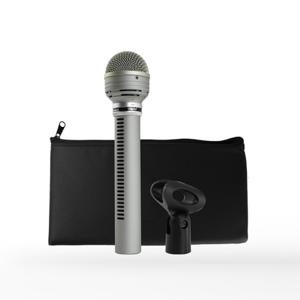 It's a champagne silver microphone