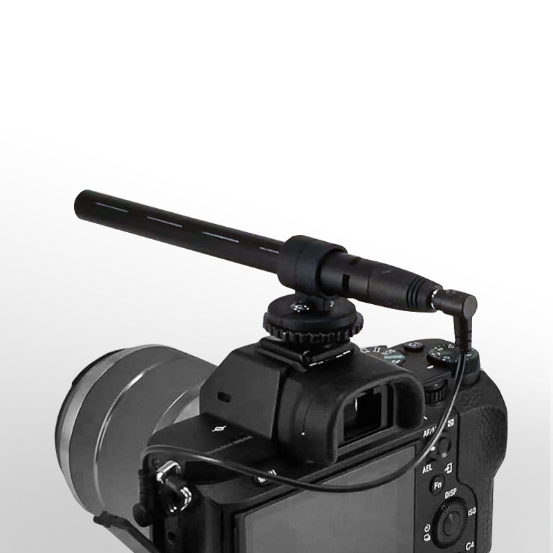 كاميرا فيديو ، DSLR ، مكثف ، ميكروفون ستيريو