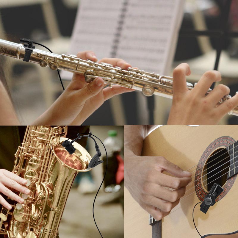 Accessories for recording Flute,Guitar and Saxphone
