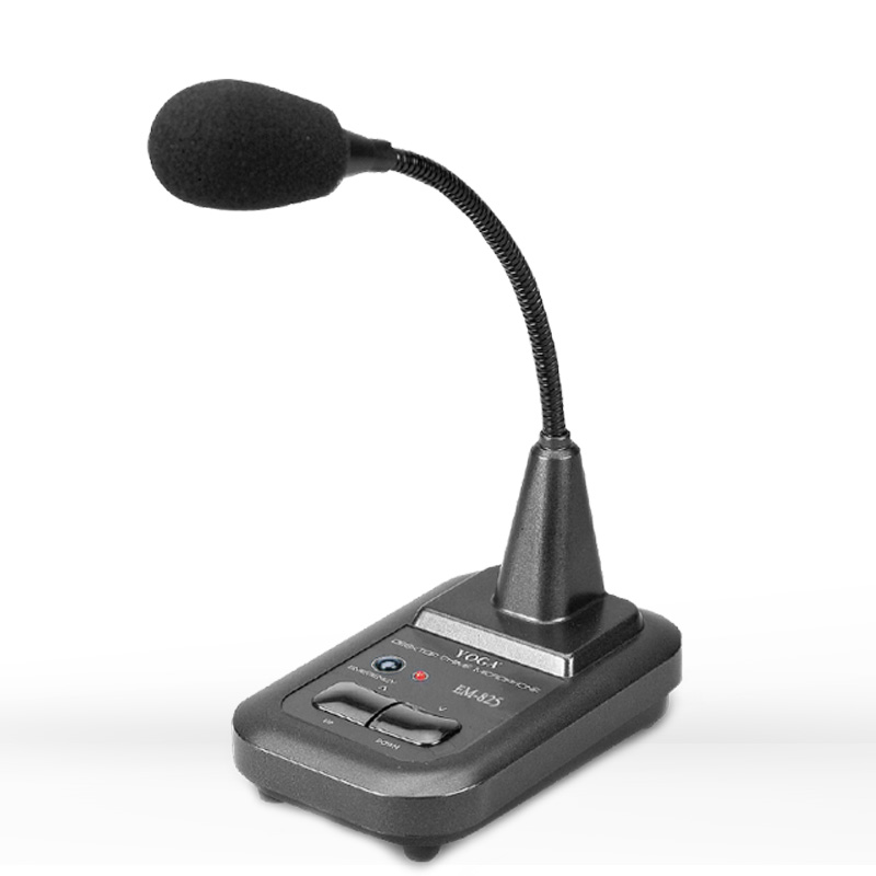 TCP/IP Network Desktop Gooseneck Paging Microphone - IP Paging
