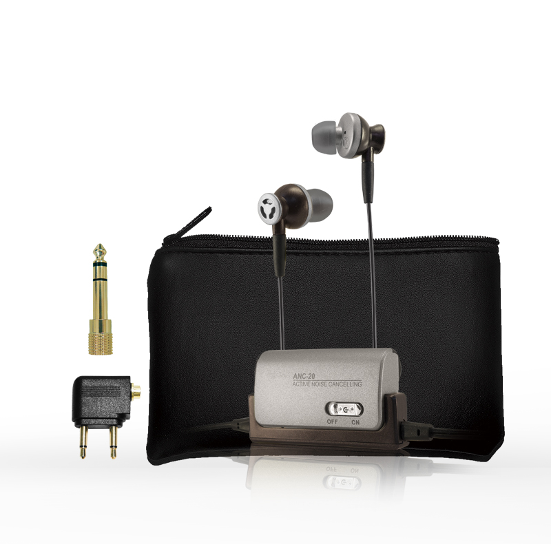 ANC-20 Noise cancelling earphones, In-earphones