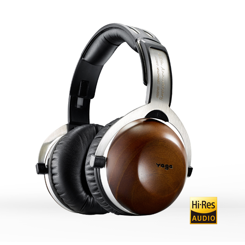 Wooden Closed Back Hi Res Headphones