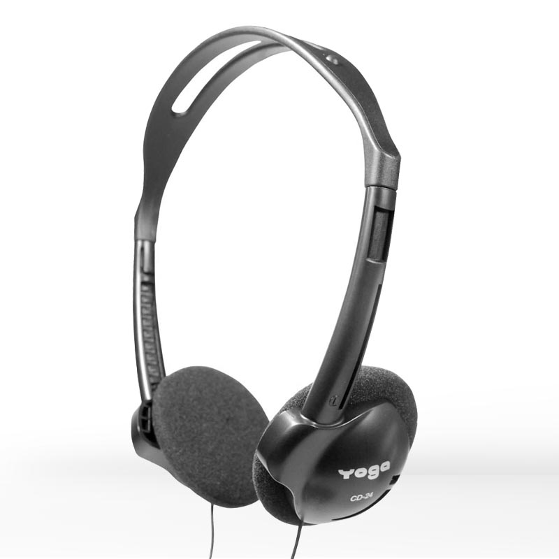 O CD-24 foi projetado para usuários de fones de ouvido leves